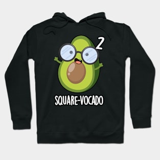 Square-vocado Funny Avocado Puns Hoodie